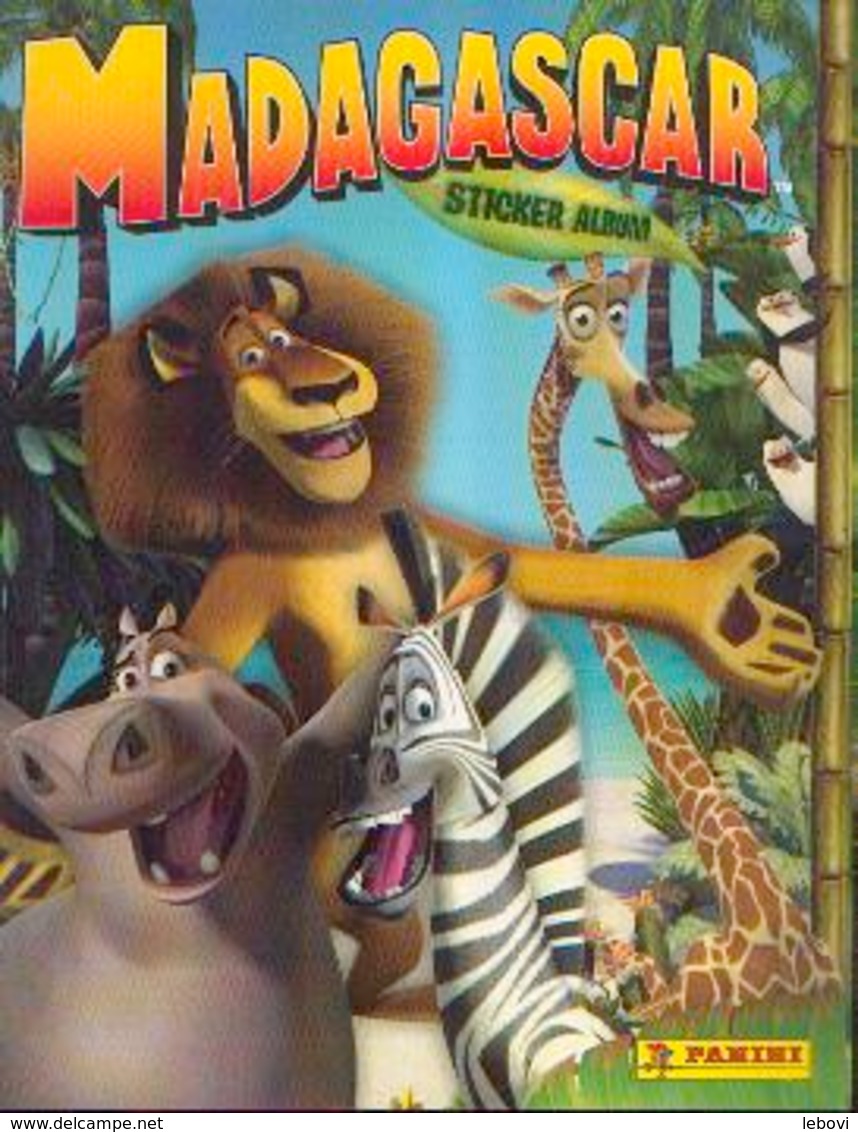 PANINI Madagascar» - Album INcomplet  (peu Garni) - Album & Cataloghi