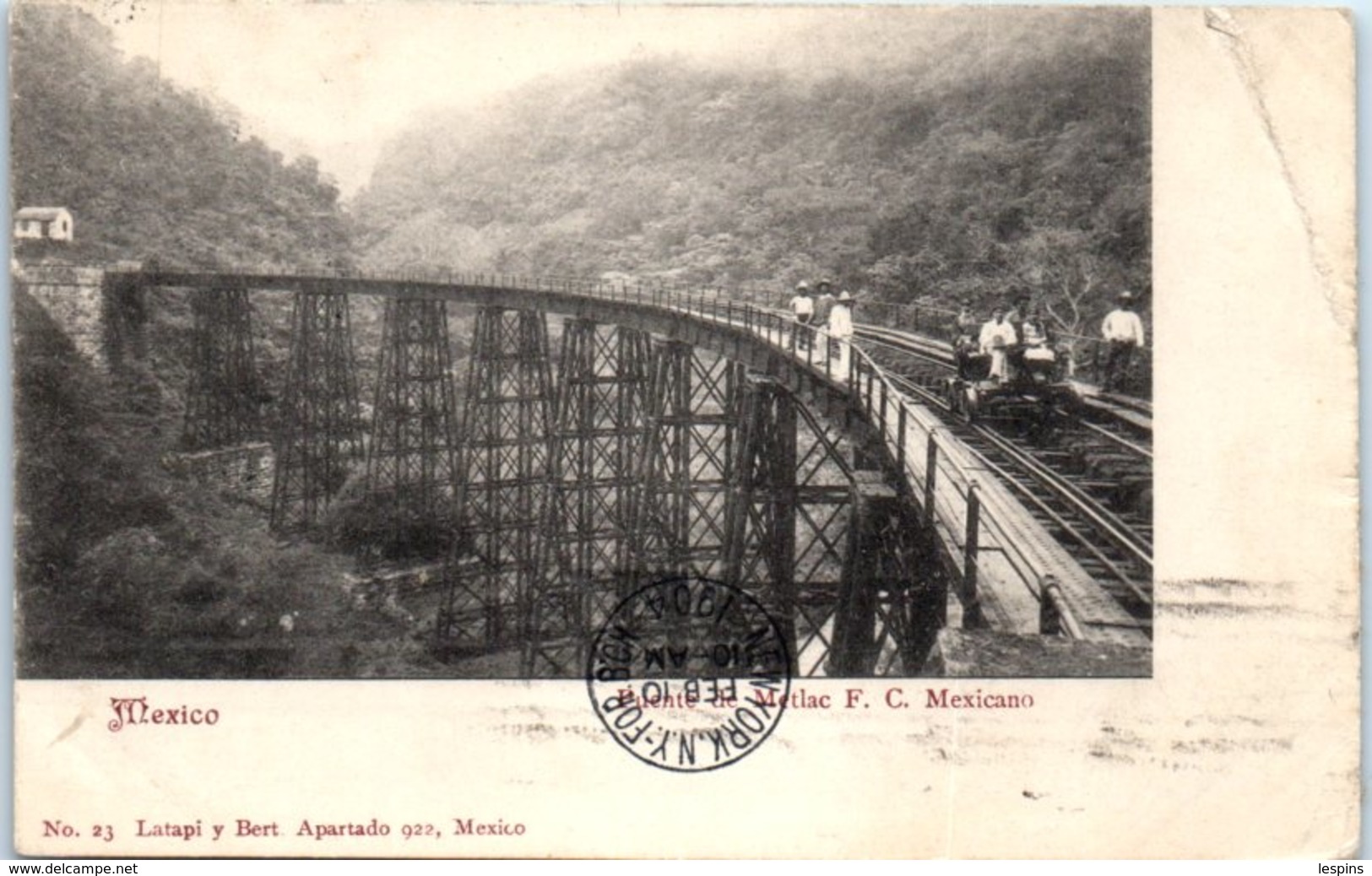 AMERIQUE --  Mexique -- Mexico - Puente De Metlac F. C. Mexicano - Mexiko