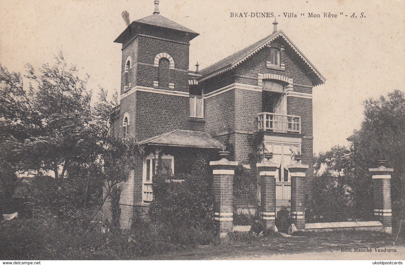 CPA 59 - BRAY-DUNES - Villa "Mon Reve" - A.S. - Bray-Dunes