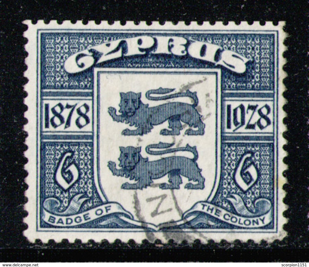 CYPRUS 1928 - From Set Used - Gebraucht