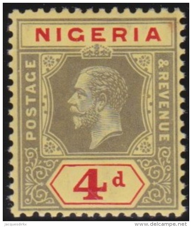 Nigeria       .  SG      .   6 E     .    **      .     Postfris    .    /    .    MNH - Nigeria (...-1960)