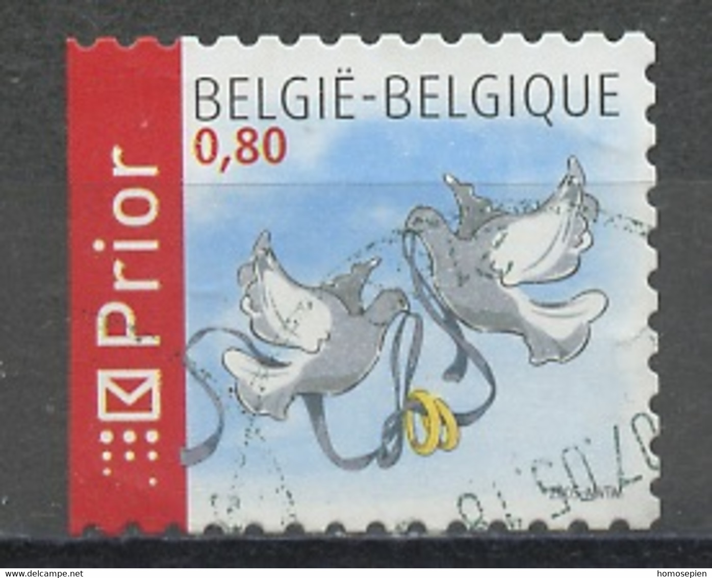 Belgique - Belgium - Belgien 2005 Y&T N°3388g - Michel N°3451Dl (o) - 0,80€ Touterelles - Used Stamps