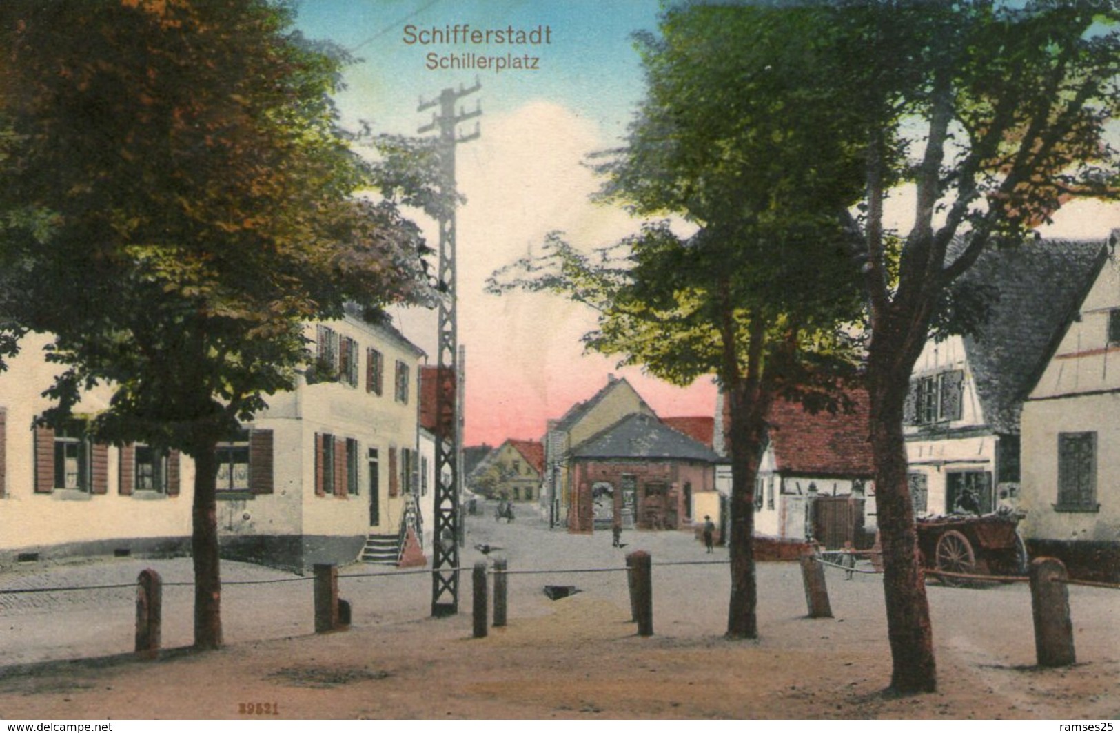 (67) CPA  Schifferstadt Schillerplatz (Bon Etat  ) - Schifferstadt