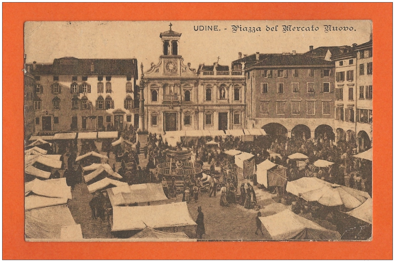 Udine  -  Piazza Del Mercato Nuovo - Friuli-Venezia Giulia - ITALIA - Udine