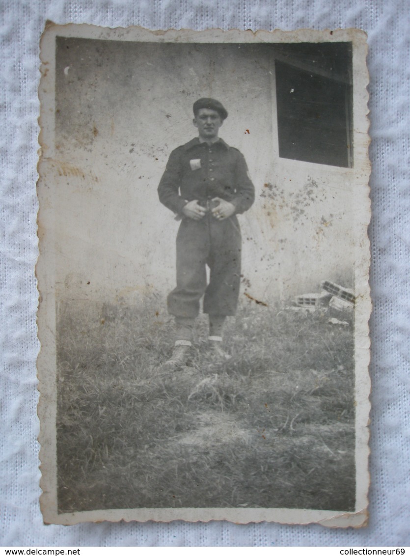 Photo D'un Soldat Français 39/45 Maquisard ? Chantier De Jeunesse ? FFI ? - War, Military