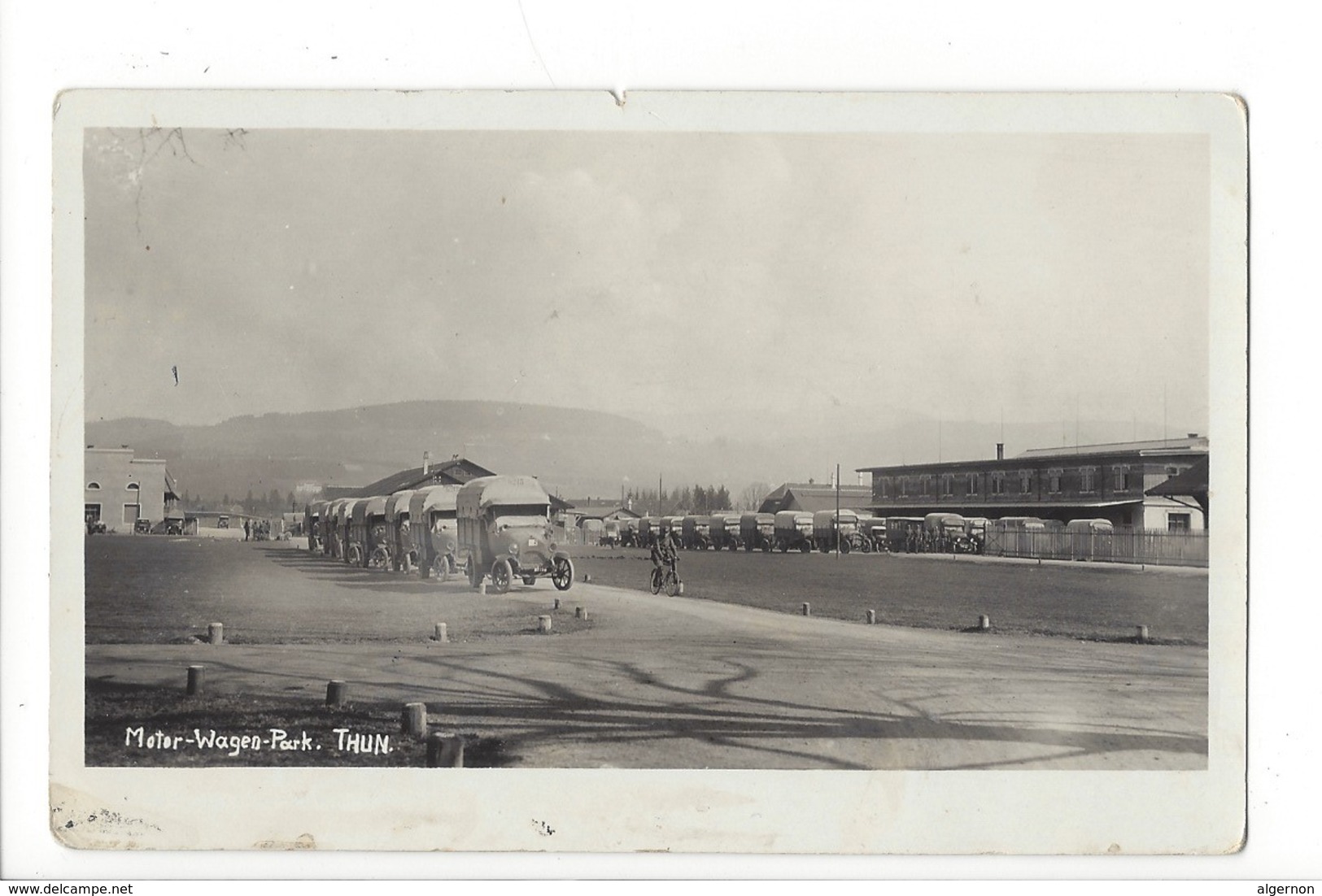 19820 - Armée Suisse Motor Wagen Park Thun (attention Trou, Accroc) - Autres & Non Classés