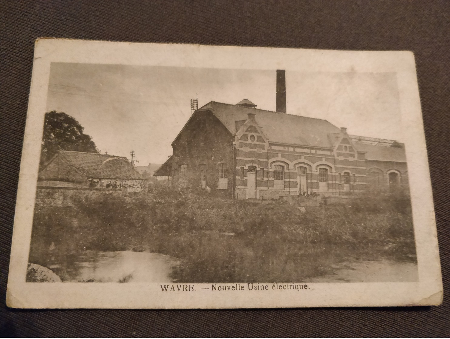 CP 1920. Wavre, Nouvelle Usine électrique - Waver