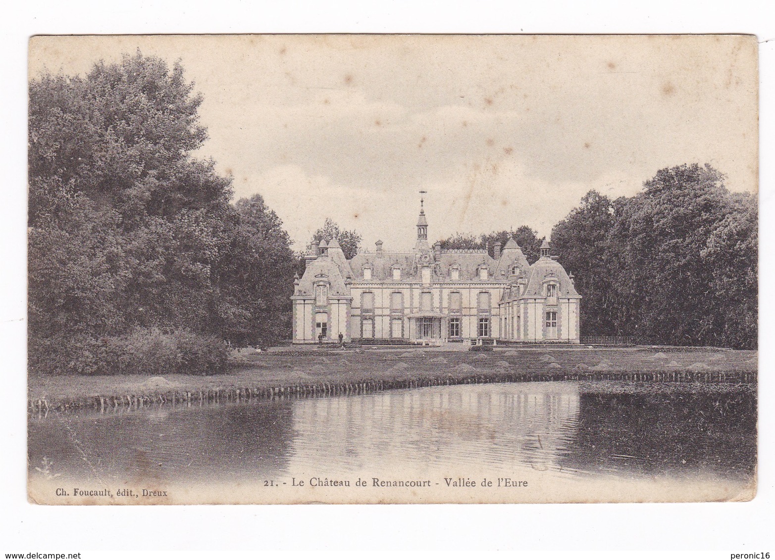 CPA Villemeux-sur-Eure, Château De Renancourt - Villemeux-sur-Eure