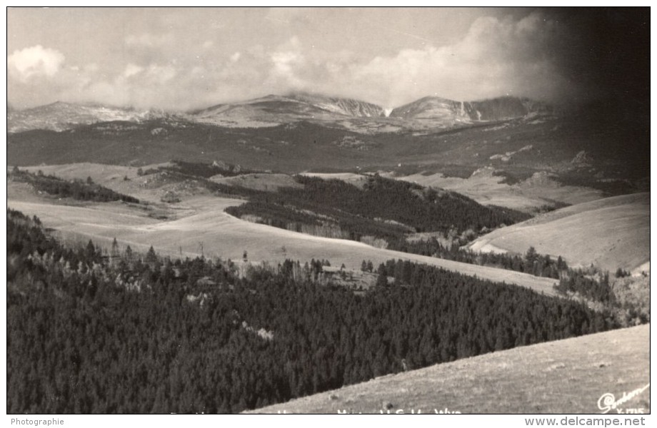 Wyoming Big Horn Depuis Hospital Hill Collines Ancienne Carte Photo Sanborn 1940 - Autres & Non Classés