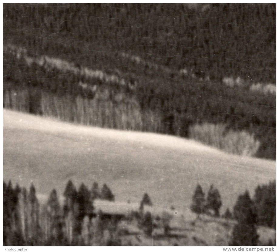 Wyoming Big Horn Depuis Hospital Hill Collines Ancienne Carte Photo Sanborn 1940 - Autres & Non Classés