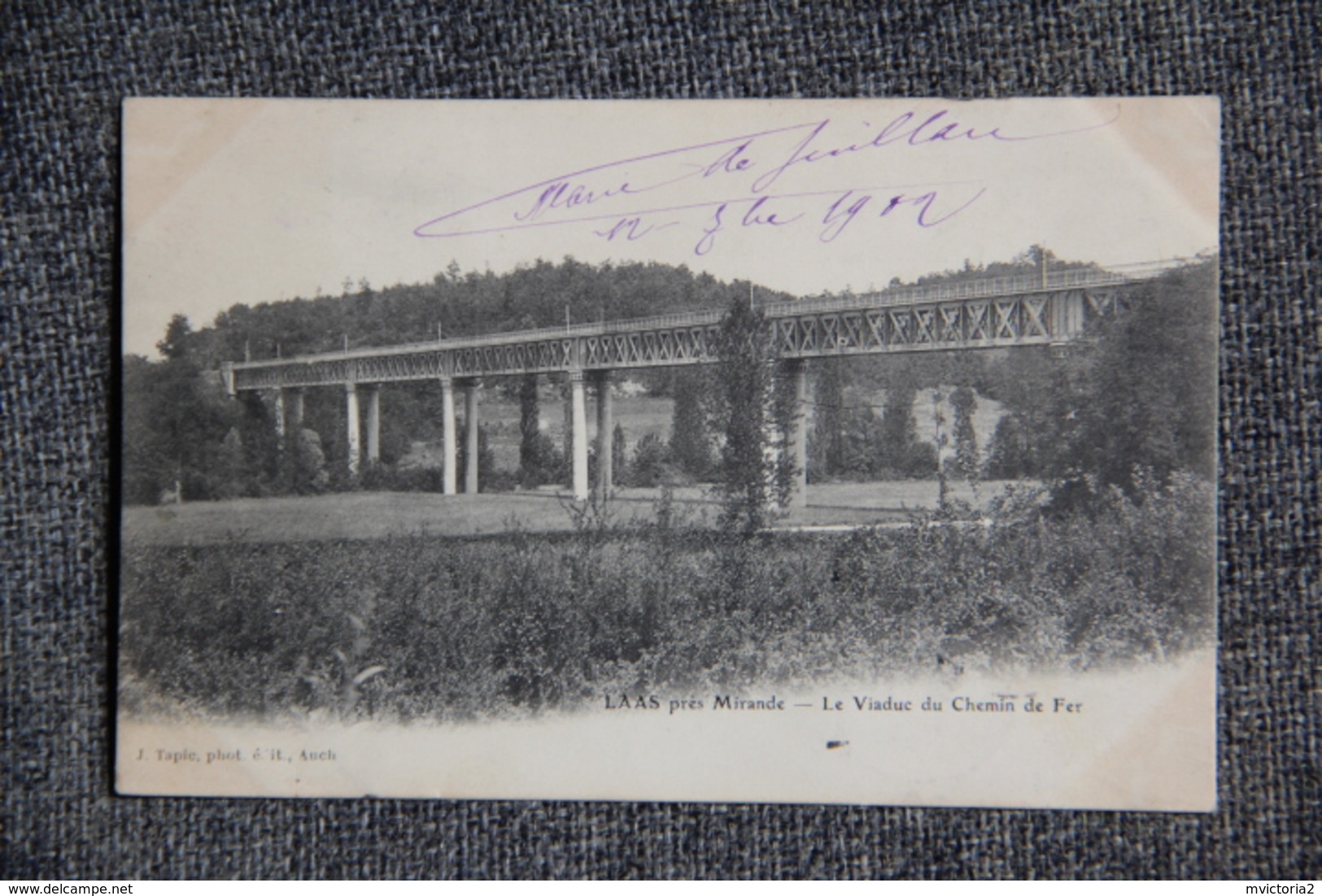 LAAS Près MIRANDE - Le Viaduc Du Chemin De Fer - Mirande