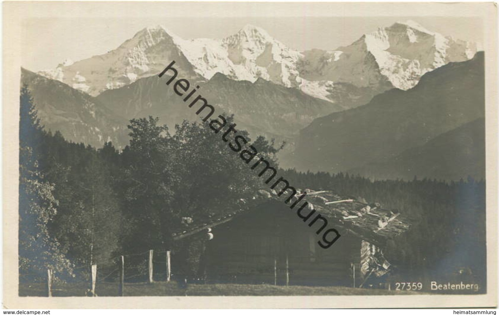 Beatenberg - Foto-AK - Verlag Wehrli AG Kirchberg Zürich - Kirchberg