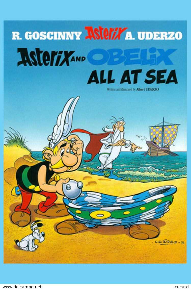 T39-000 ]  Astérix Obelix French comics, 37 pre-paid cards, postal stationeries (a complete set)