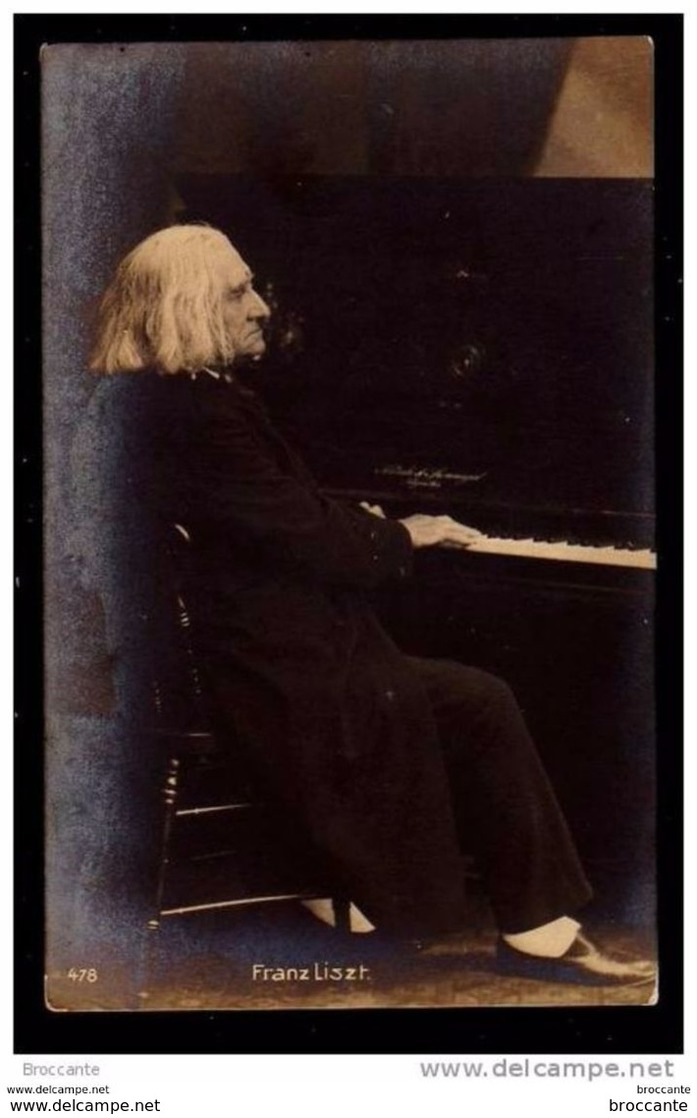 FRANZ LISZT - Musician Composer Music -  Musicista Compositore Musica - Photo - Musique Et Musiciens