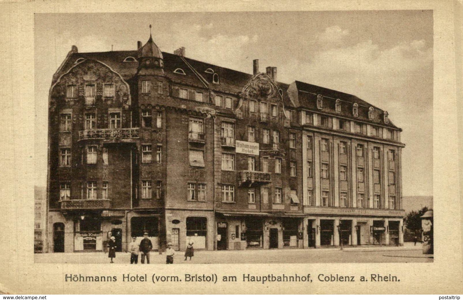 Coblenz A. Rh., Höhmanns Hotel Am Hauptbahnhof - Koblenz