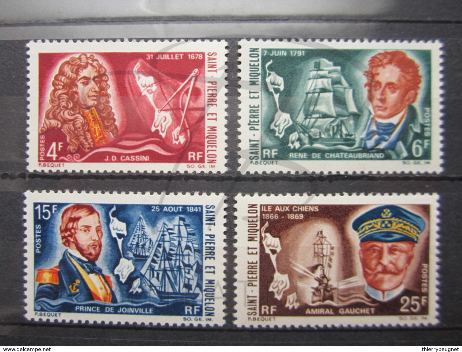 VEND BEAUX TIMBRES DE S.P.M. N° 380 - 383 , XX !!! - Neufs