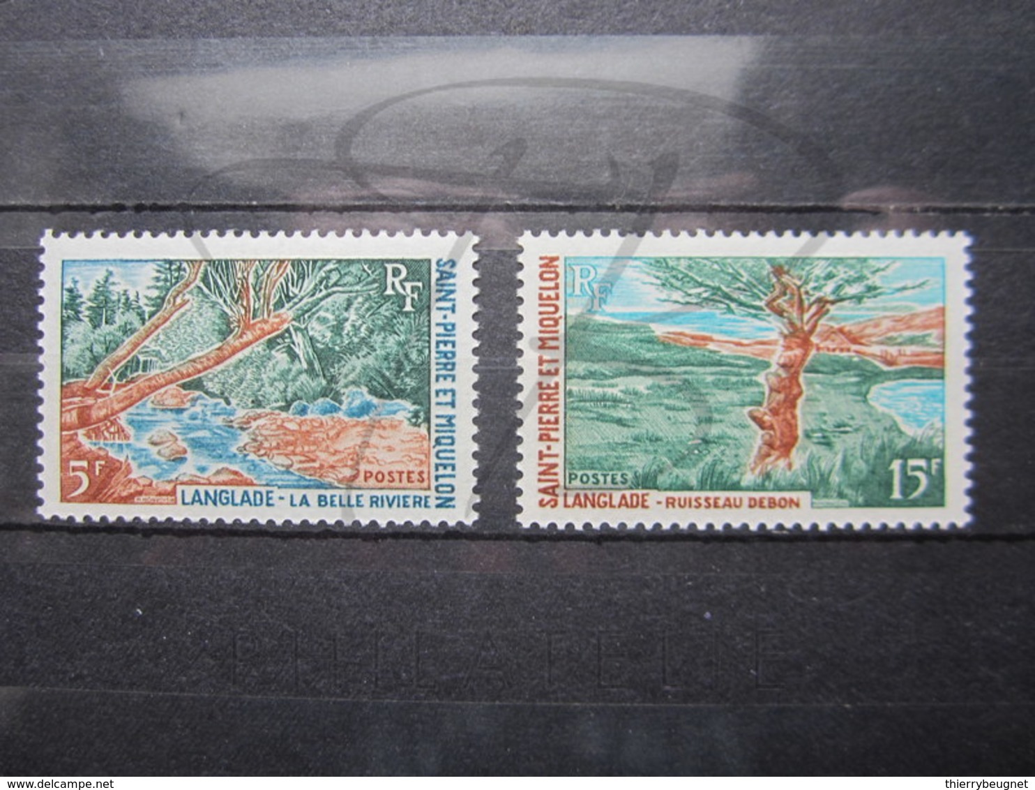 VEND BEAUX TIMBRES DE S.P.M. N° 385 + 386 , XX !!! - Neufs