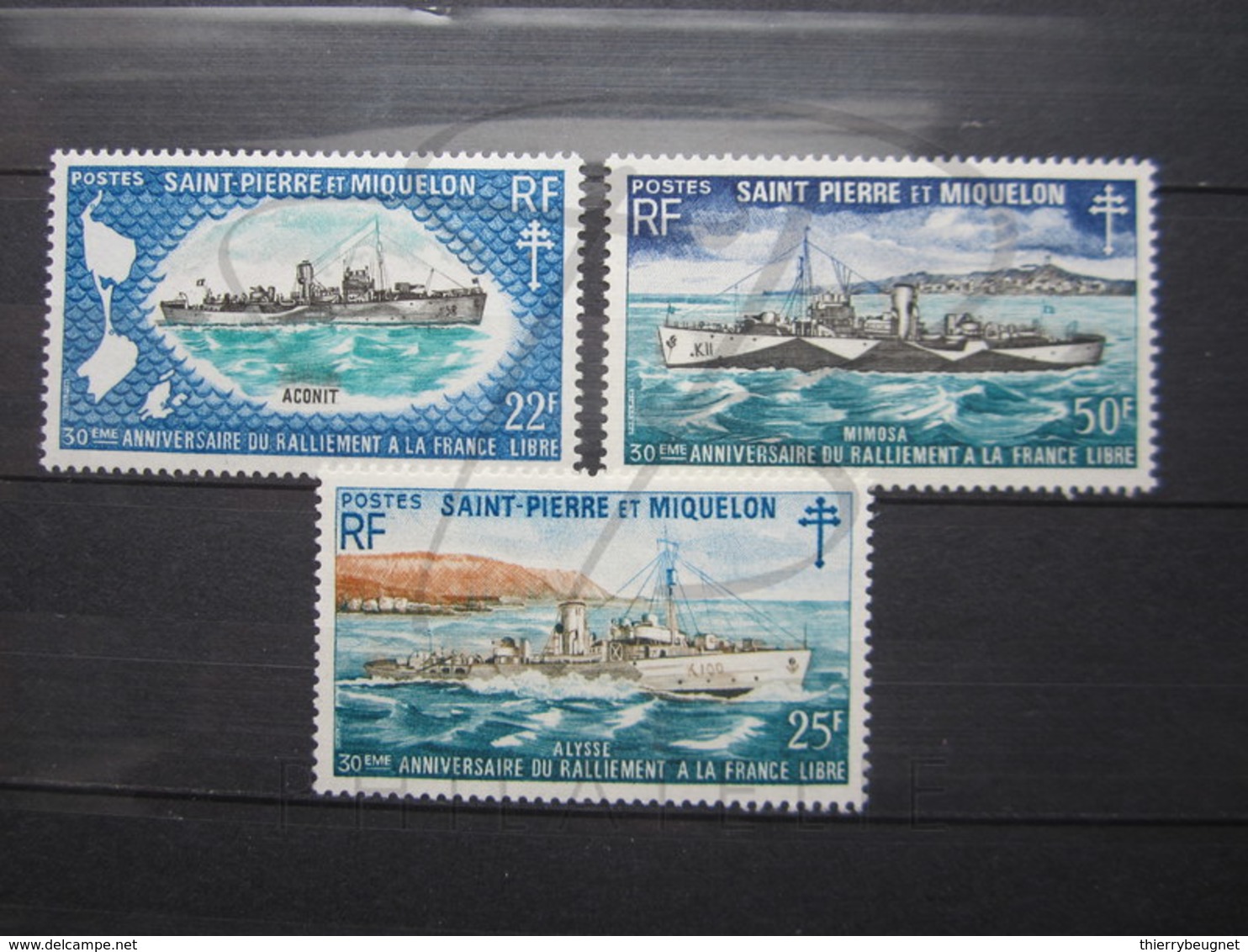 VEND BEAUX TIMBRES DE S.P.M. N° 414 - 416 , X !!! - Neufs