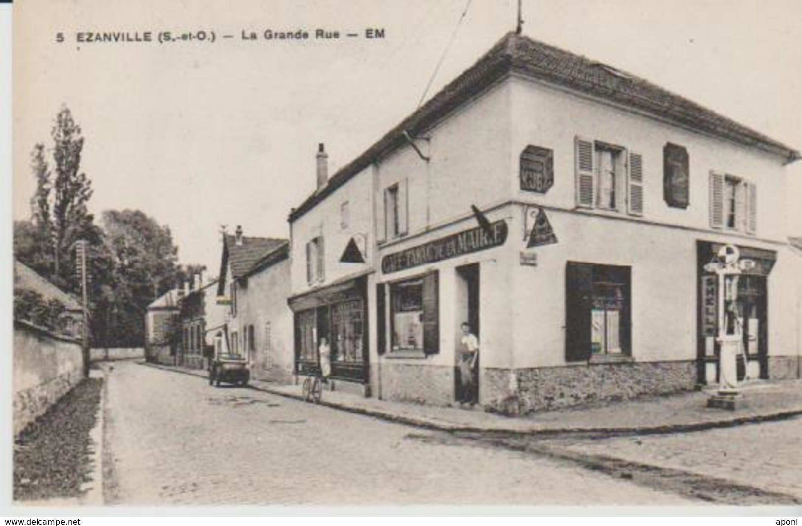 95  .EZANVILLE " La Grande Rue Tabac De La Mairie "  ) - Ezanville