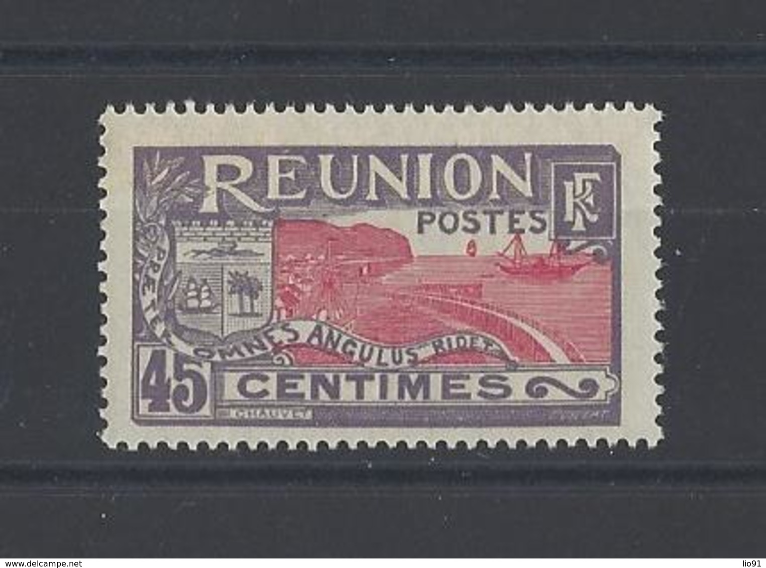 REUNION . YT 66  Neuf **  Rade De Saint-Denis  1917 - Unused Stamps