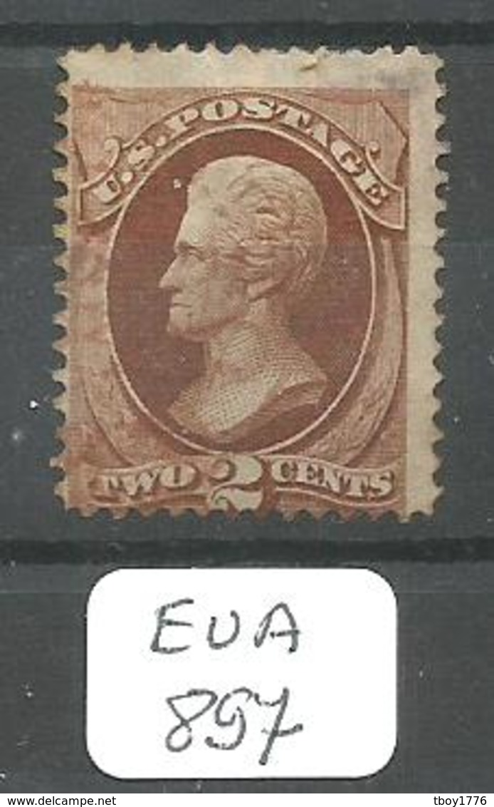 EUA Scott 146  YT 40  Brown Cancel Very Good - Used Stamps