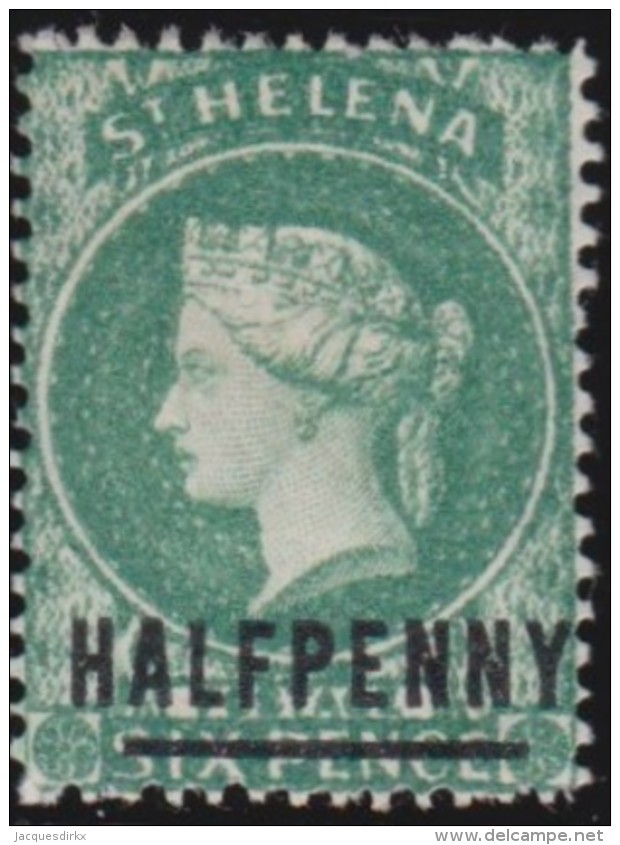 St  Helena      .    SG  .    34    .    *      .     Ongebruikt   .    /    .    Mint-hinged - Andere & Zonder Classificatie