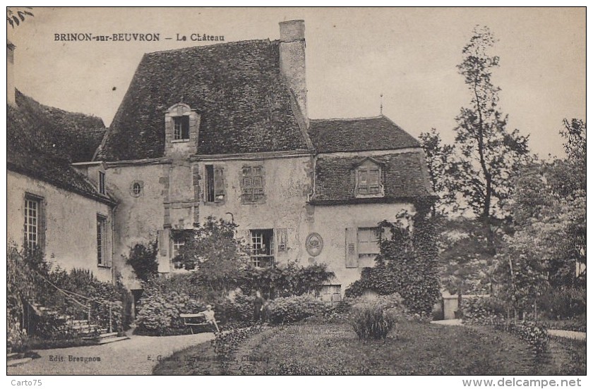 Brinon Sur Beuvron 58 - Le Château - 1930 - Brinon Sur Beuvron