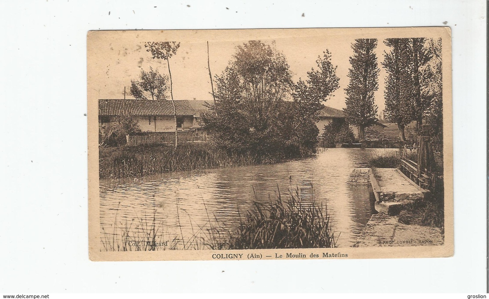 COLIGNY (AIN) LE MOULIN DES MATEFINS  1934 - Unclassified