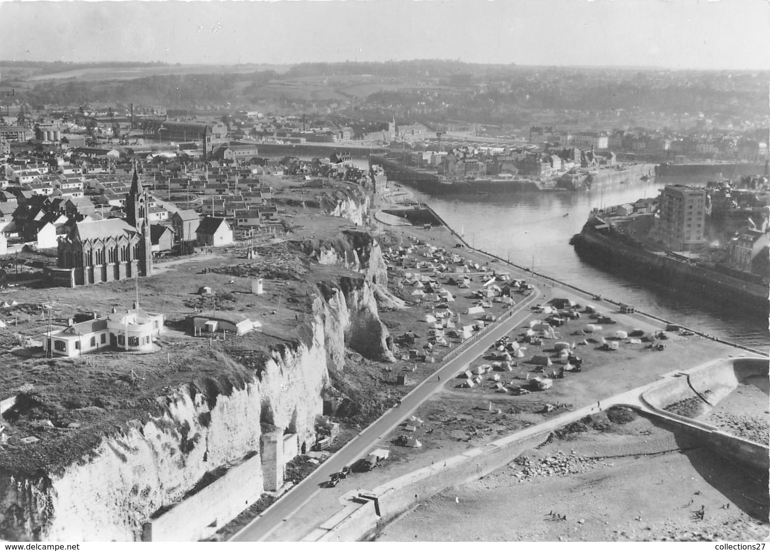 76-DIEPPE- VUE AERIENNE - Dieppe