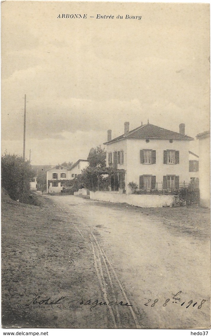 Arbonne - Entrée Du Bourg - Sonstige & Ohne Zuordnung