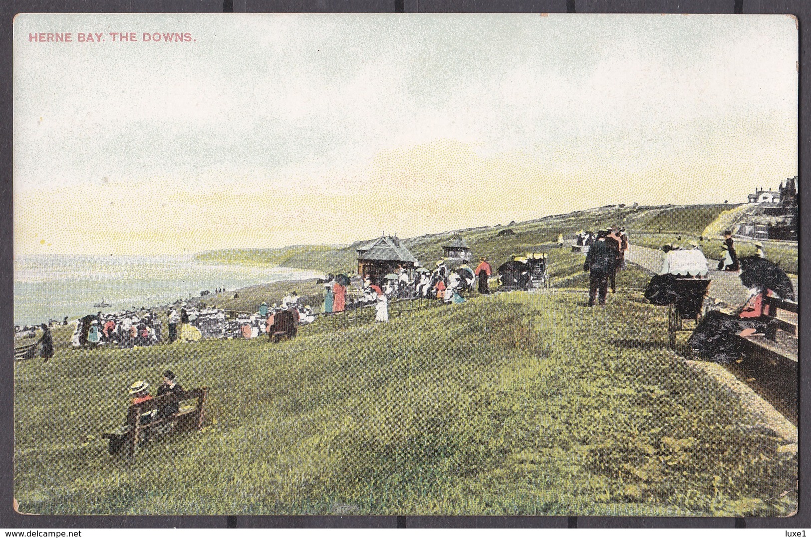 GREAT BRITAIN ,   HERNE BAY  , OLD POSTCARD - Canterbury