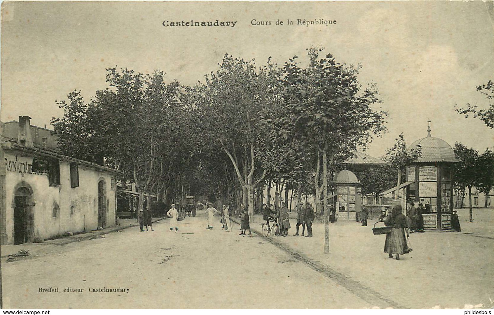AUDE  CASTELNAUDARY  Cours De La République - Castelnaudary