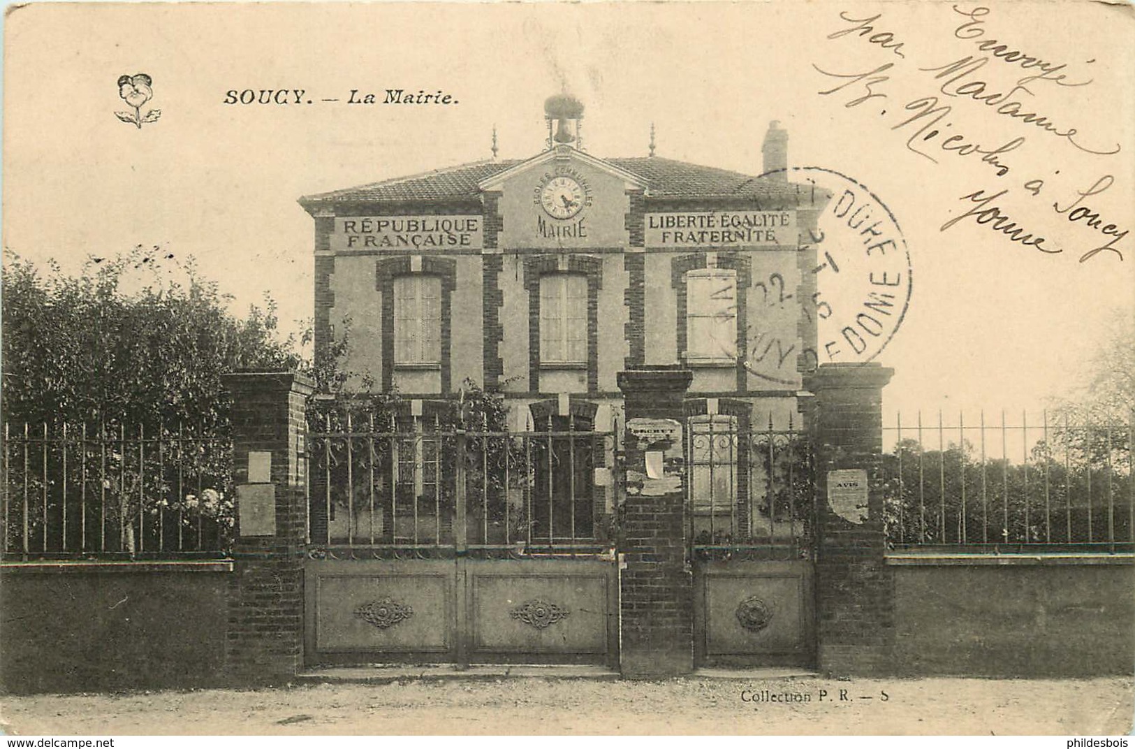 YONNE SOUCY  La Mairie - Soucy