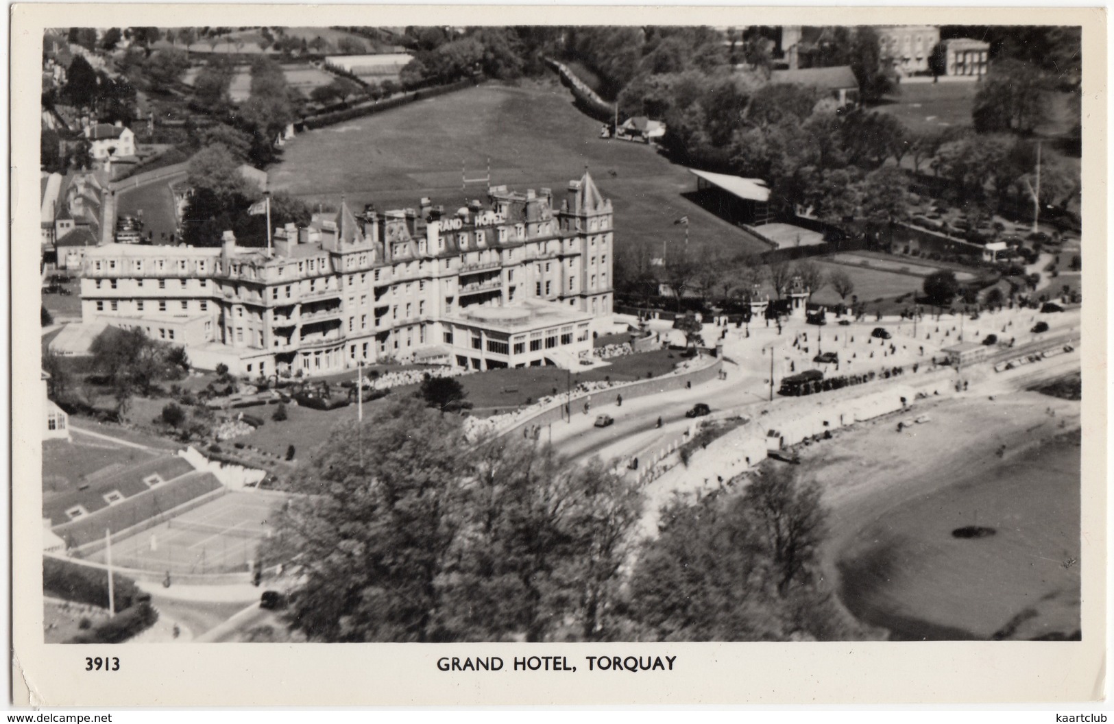 Grand Hotel, Torquay - (1972)  - Tennis Court - Torquay