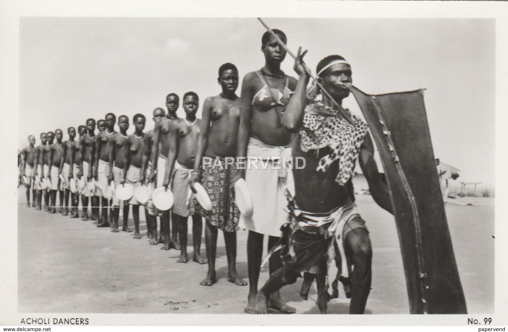 Kenya  BEA  Acholi Dancers  Topless  RP   Ky599 - Kenya