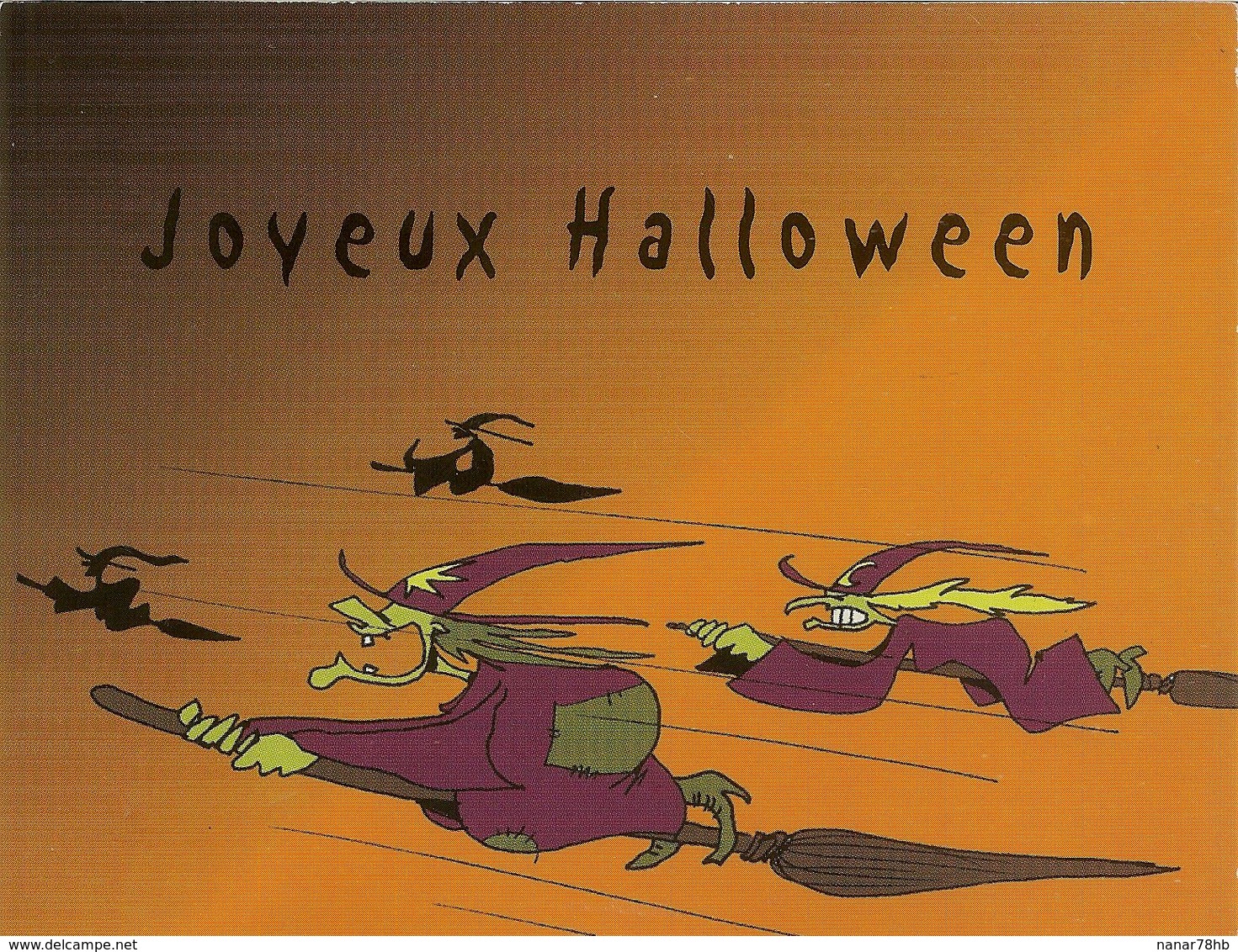 CPM Joyeux Halloween (sorcières) - Halloween