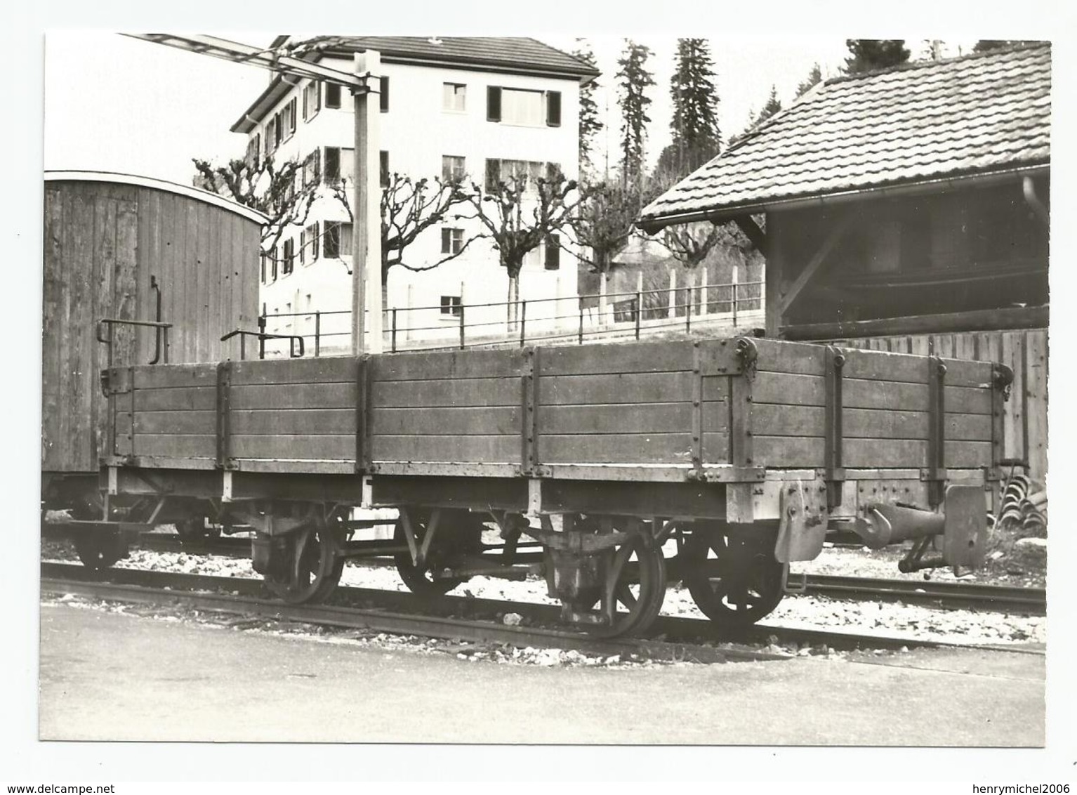 Suisse Neuchatel Cpm Wagon Aux Brenets 1959 - Les Brenets