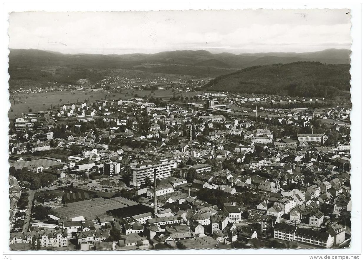 CPSM LORRACH, LOERRACH, MIT BLICK INS WIESENTAL, BADE WURTEMBERG, ALLEMAGNE - Loerrach