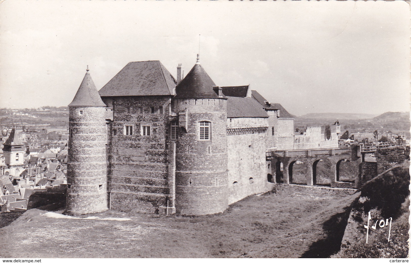 Seine Maritimes,haute Normandie,DIEPPE,castle,l E Chateau En 1961,15 E Siècle,présence Vikings - Dieppe