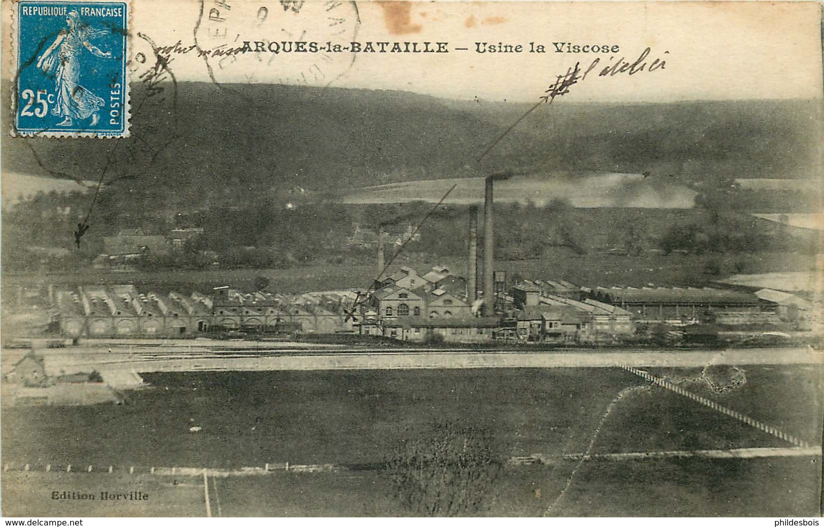 SEINE MARITIME  ARQUES LA BATAILLE  Usine La Viscose - Arques-la-Bataille