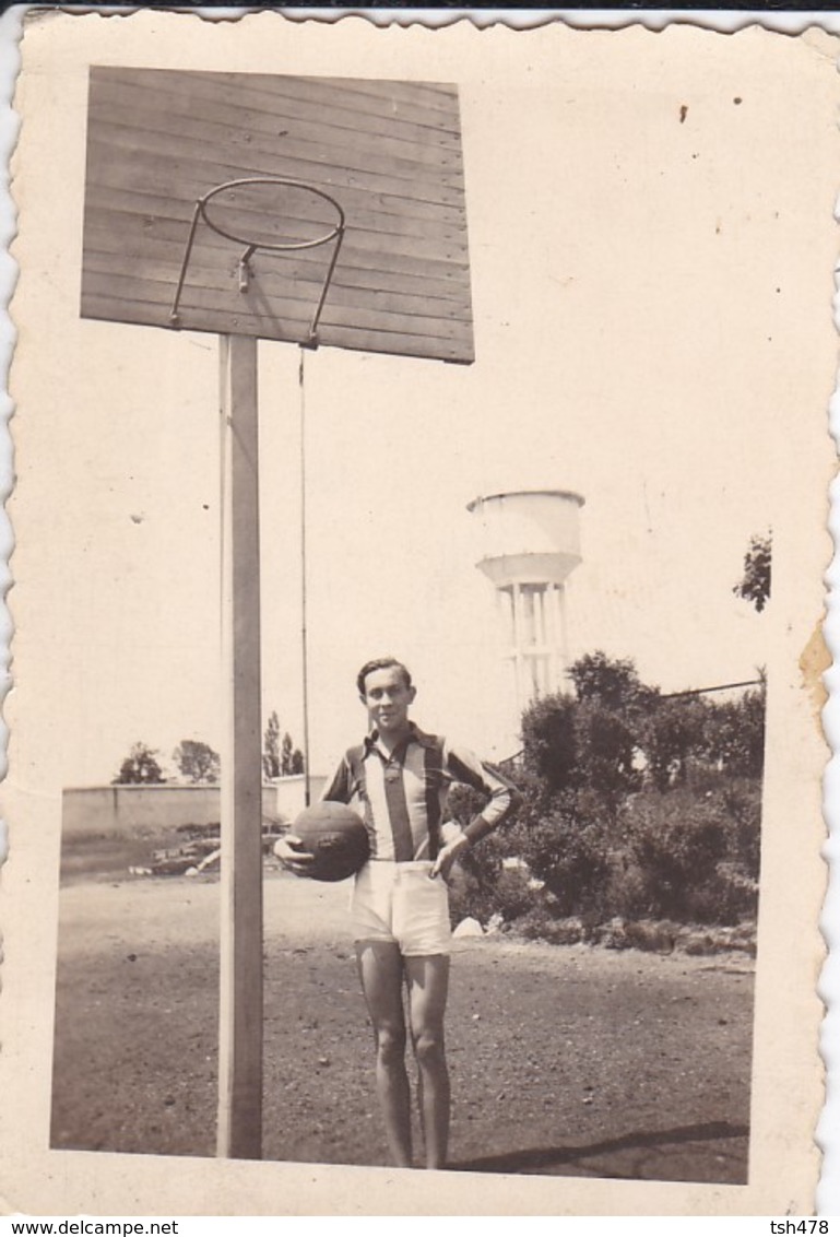 MINI-PHOTO----BASKET  De L' E N P  ( Puy ? ) En 43-le Meilleur De Tous, Le Capitaine---voir 2 Scans - Other & Unclassified