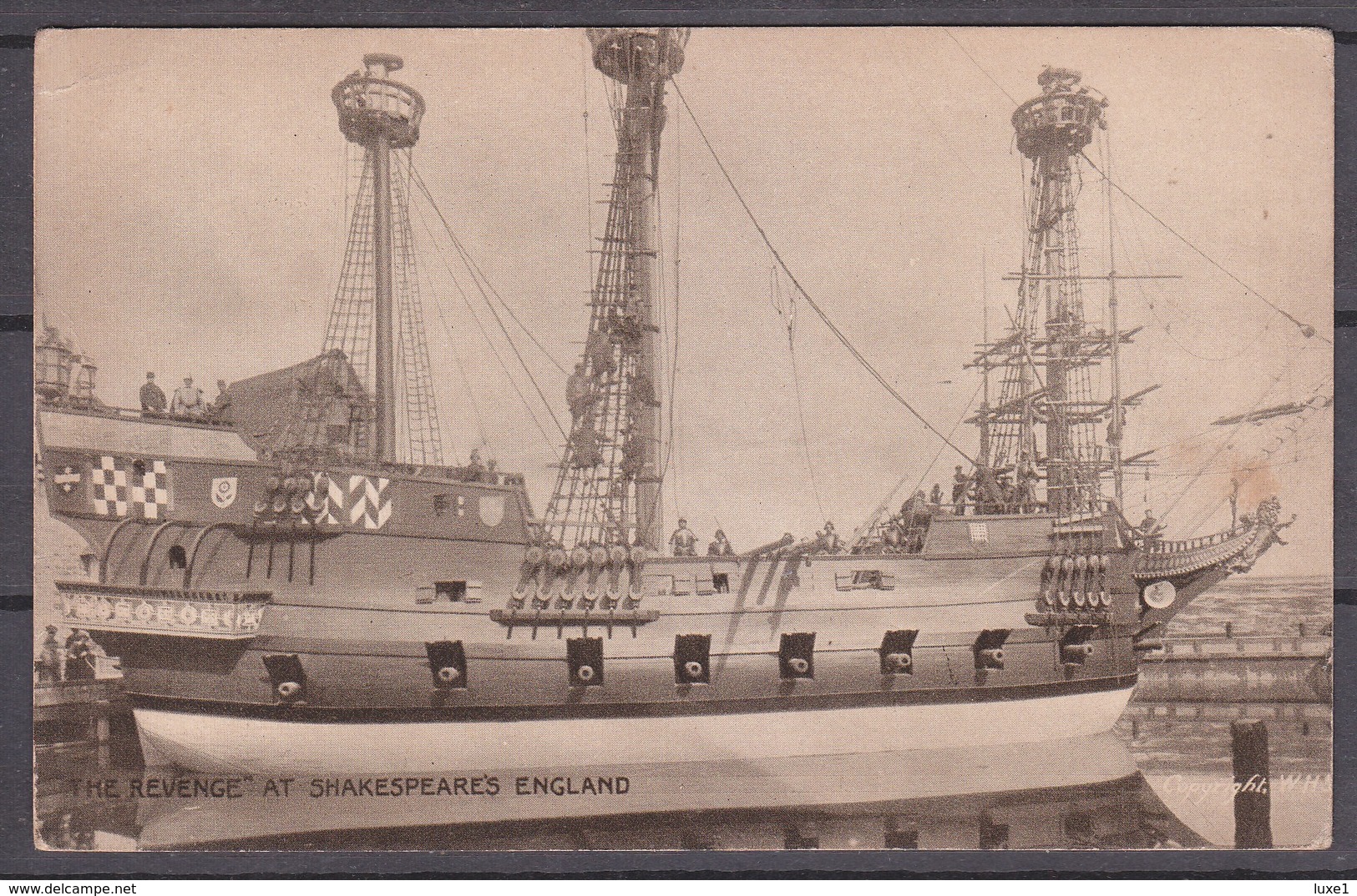 GREAT BRITAIN ,   SHAKESPEARE'S ENGLAND  , OLD  POSTCARD - Stratford Upon Avon