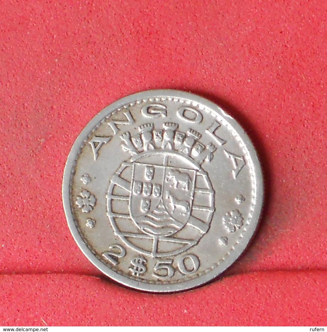 ANGOLA 2,5 ESCUDOS 1968 -    KM# 77 - (Nº22668) - Angola