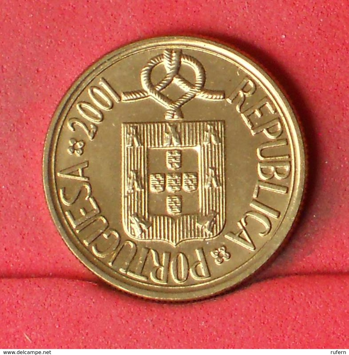 PORTUGAL 5 ESCUDOS 2001 -    KM# 632 - (Nº22675) - Portugal