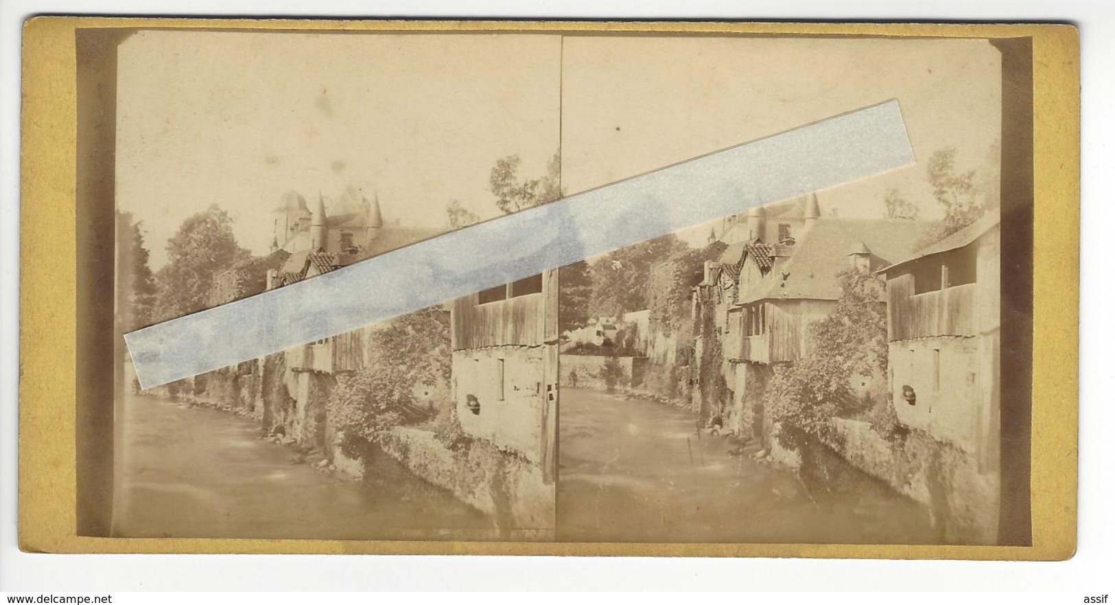 Circa 1870 PORTUGAL PHOTO STEREO /FREE SHIPPING REGISTERED - Stereoscopio