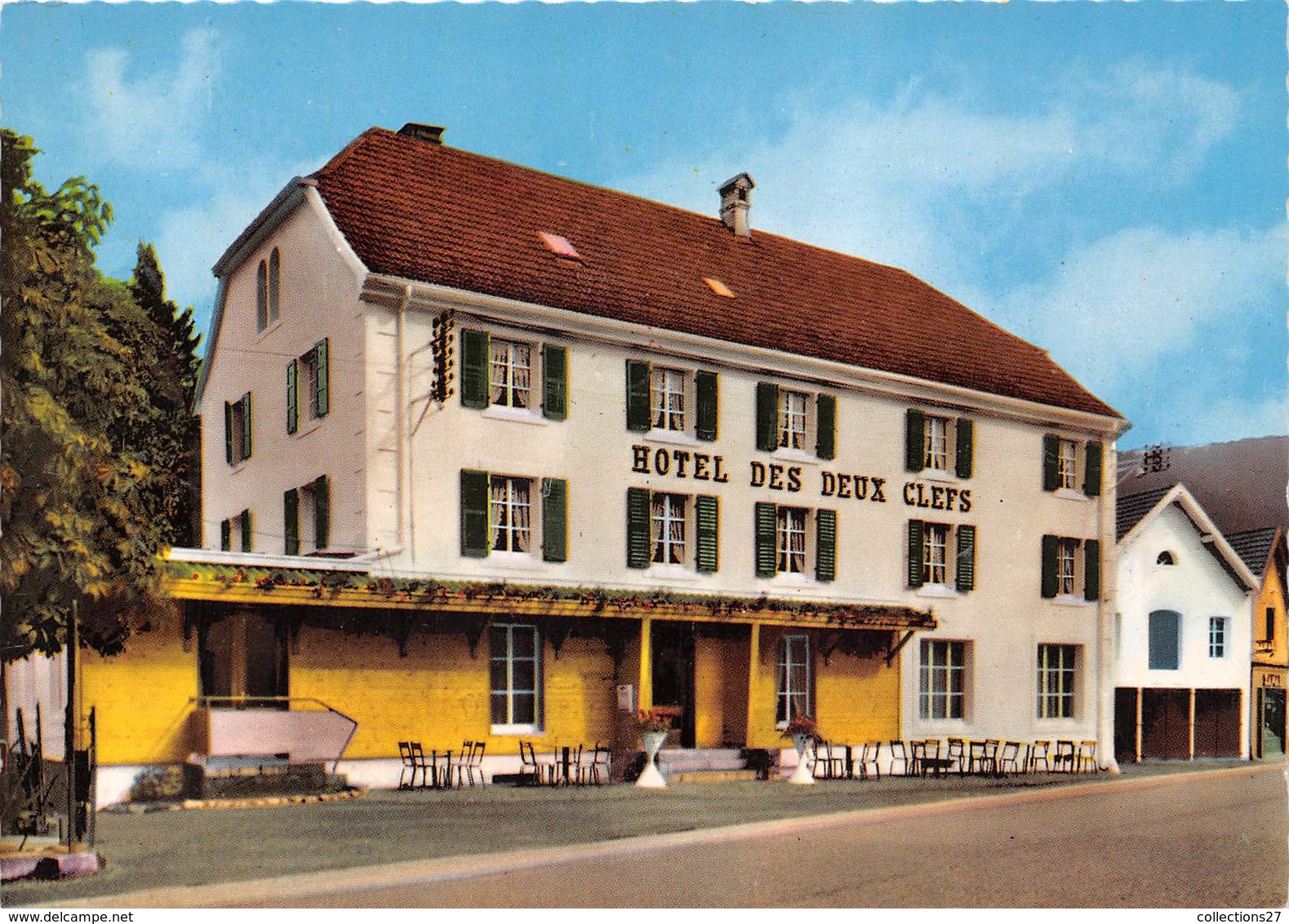 88-BUSSANG- FACADE DE L'HÔTEL - Bussang