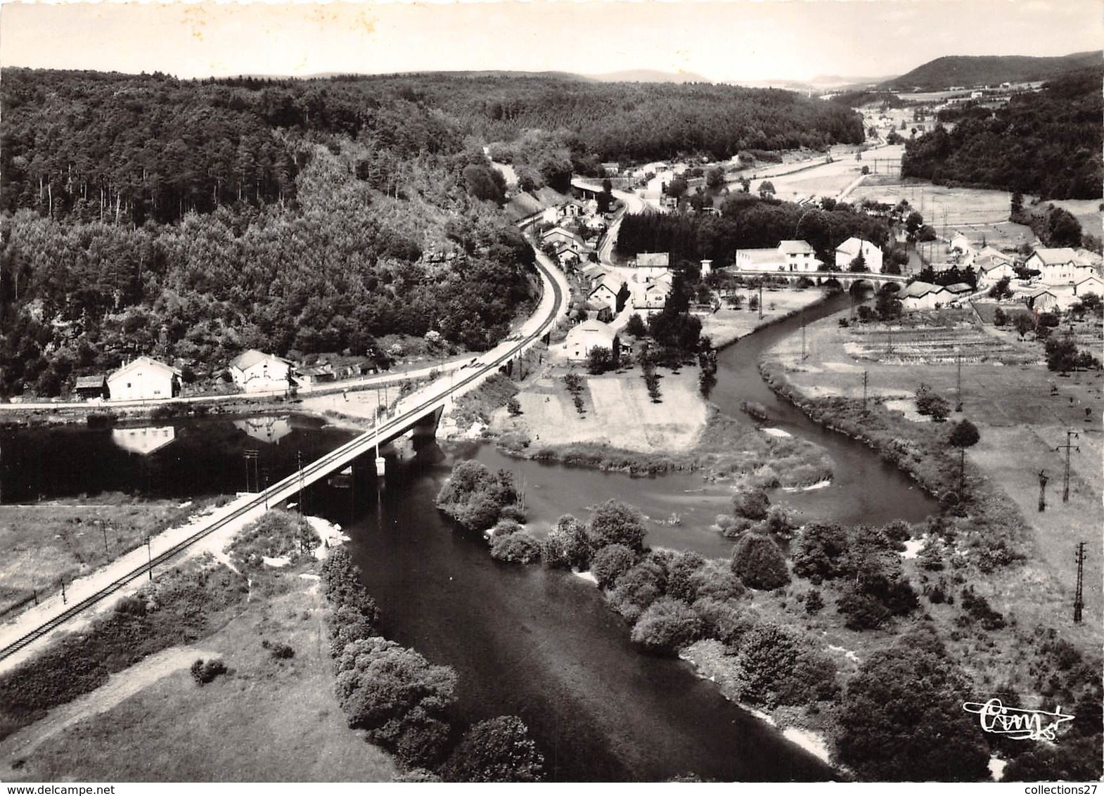 88-POUXEUX- VUE PANORAMIQUE GENERALE - Pouxeux Eloyes