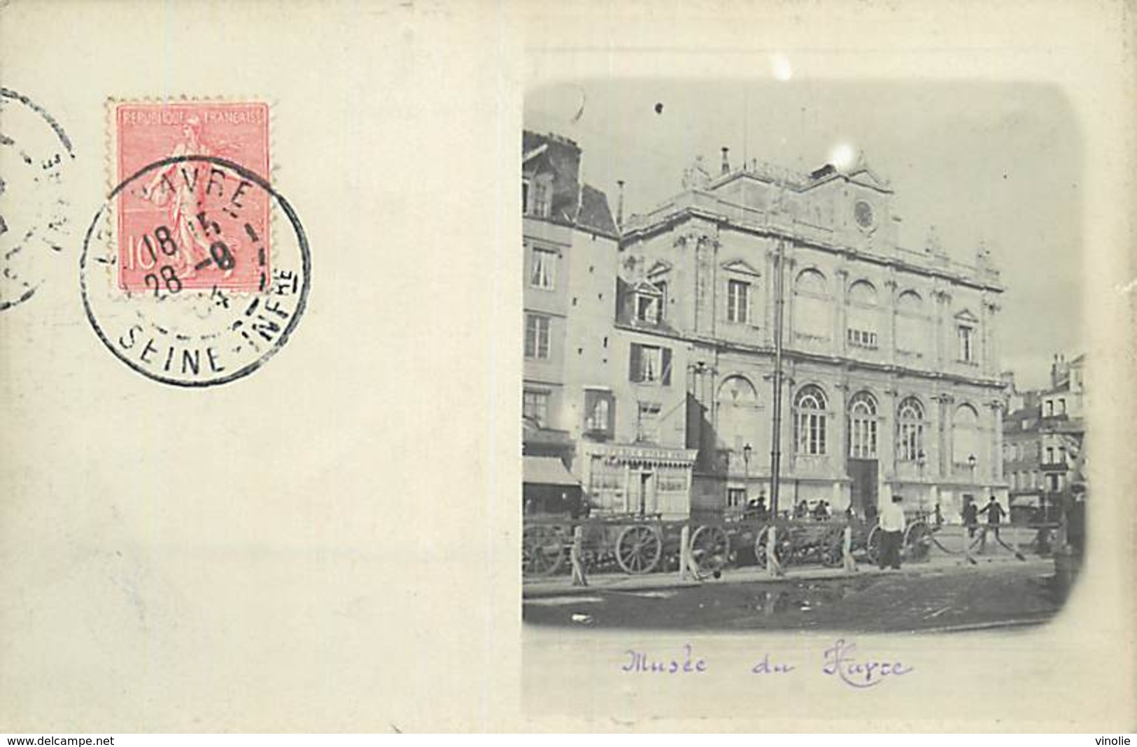 PIE-R-2-18-2456 : LE HAVRE . CARTE-PHOTO LE MUSEE - Unclassified