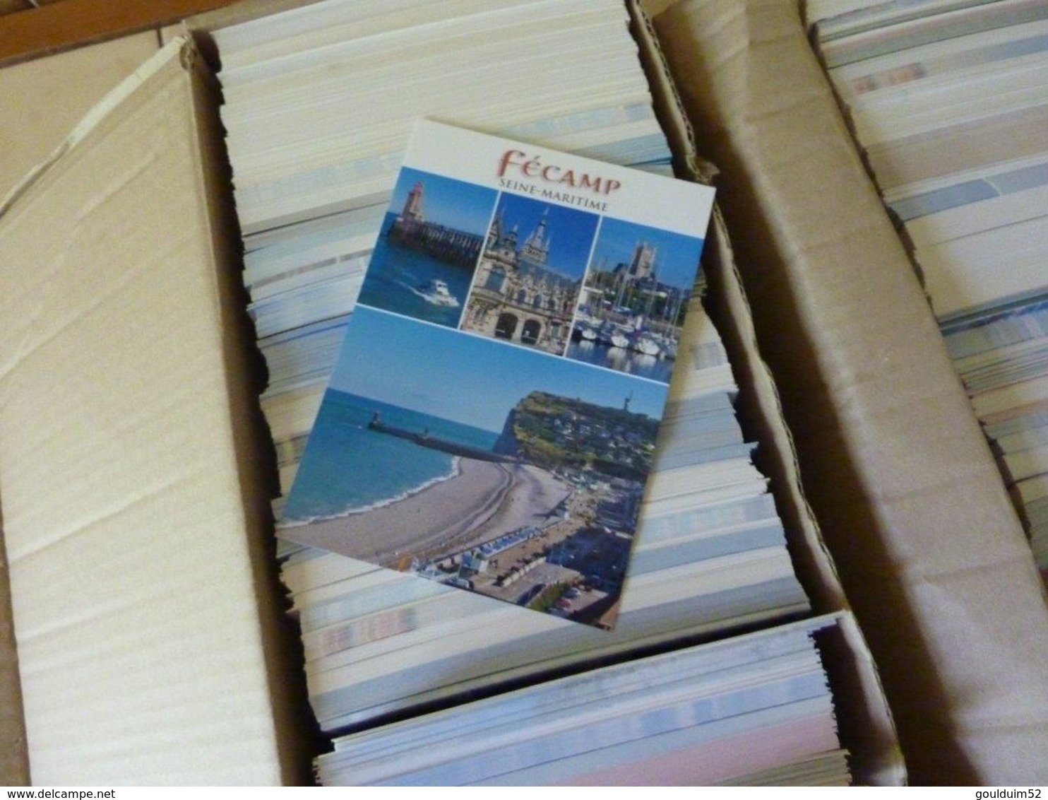 Lot De 1640 Cartes Postales Modernes Neuves Sur La Normandie - 500 Postkaarten Min.