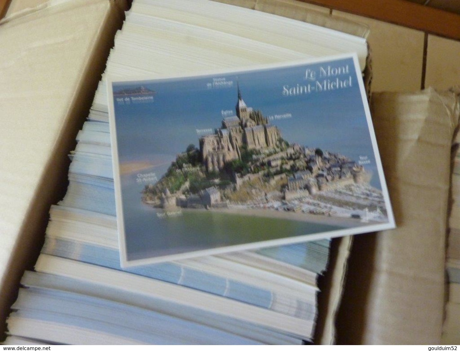 Lot De 1640 Cartes Postales Modernes Neuves Sur La Normandie - 500 Postcards Min.